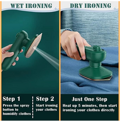 Perfectly Pressed: The Convenience of a Portable Mini Ironing Machine